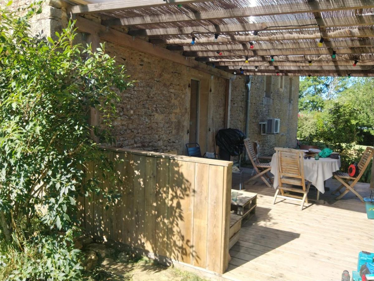 Chez Renou Et Prosperou Maison Typique Du Sarladait Saint-Genies Bagian luar foto